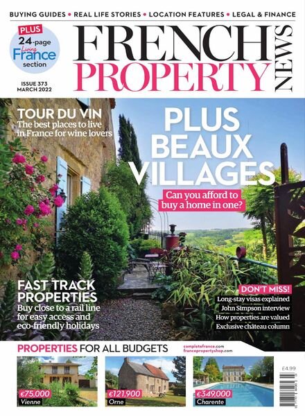 French Property News – March 2022 Cover