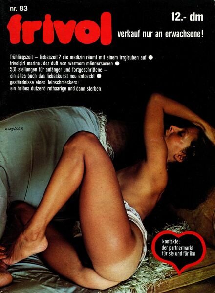 Frivol – Nr 83 Cover