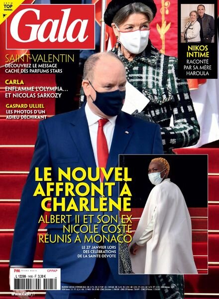 Gala France – 3 Fevrier 2022 Cover