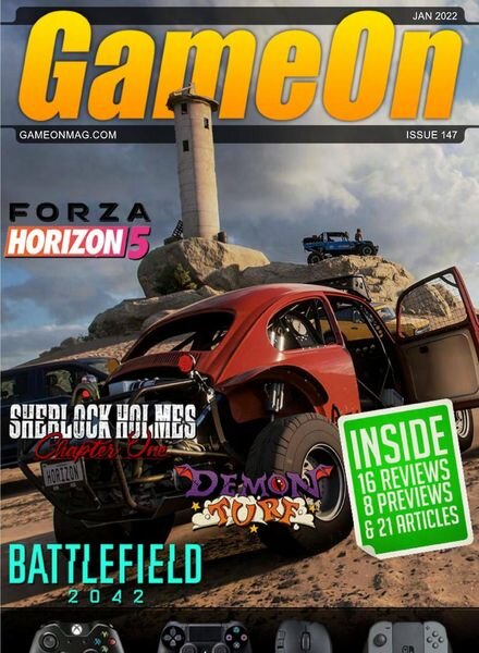 GameOn – January 2022 Cover