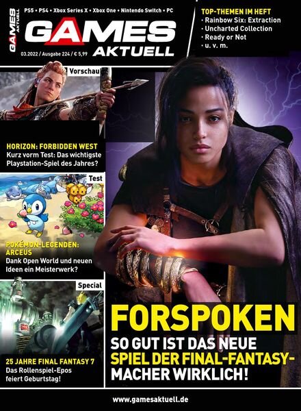 Games Aktuell – Marz 2022 Cover