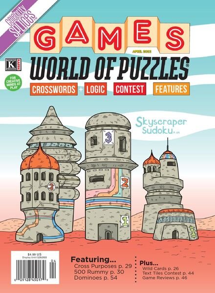 Games World of Puzzles – April 2022 Cover