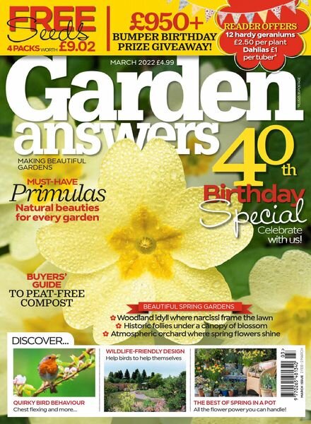 Garden Answers – March 2022 Cover