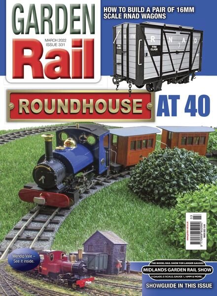 Garden Rail – March 2022 Cover
