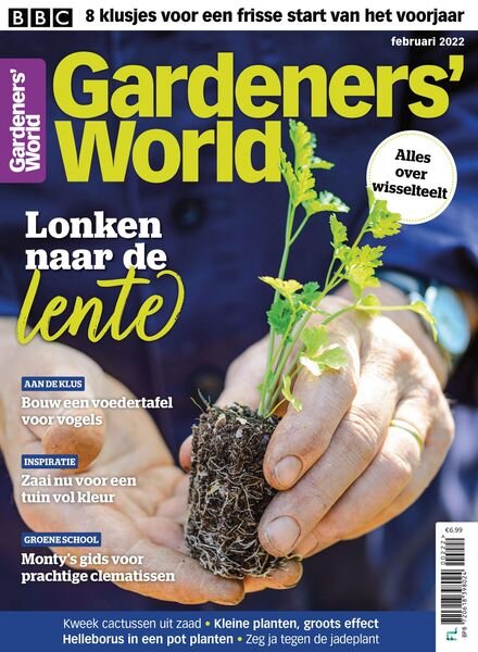 Gardeners’ World Netherlands – februari 2022 Cover