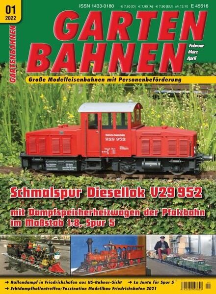 Gartenbahnen – Februar 2022 Cover