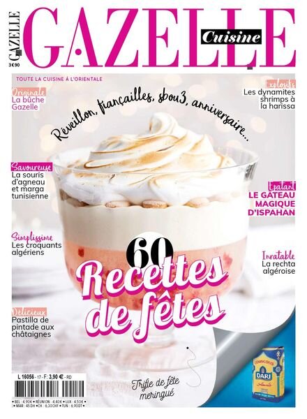 Gazelle Cuisine – Special Fetes – N 17 2022 Cover