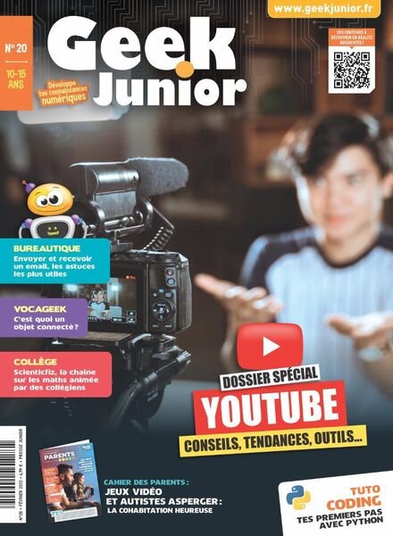 Geek Junior – Fevrier 2022 Cover