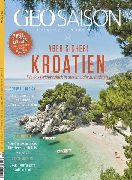 Geo Saison – Marz 2022 Cover