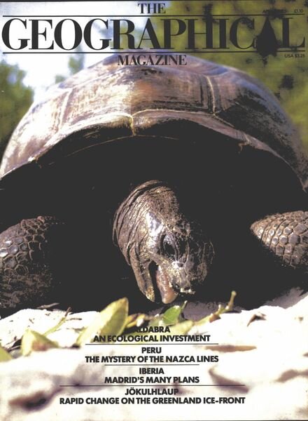 Geographical – April 1985 Cover