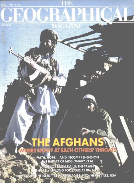 Geographical – April 1988 Cover