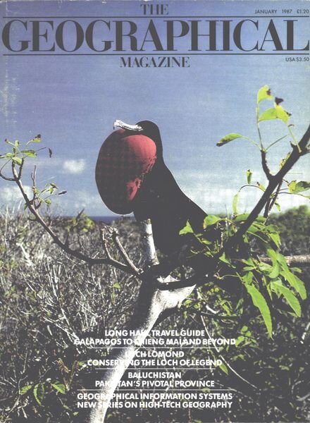 Geographical – January 1987 Cover
