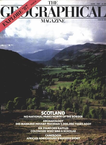 Geographical – June 1987 Cover