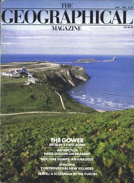 Geographical – May 1986 Cover