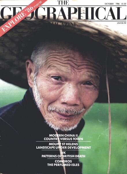 Geographical – October 1986 Cover