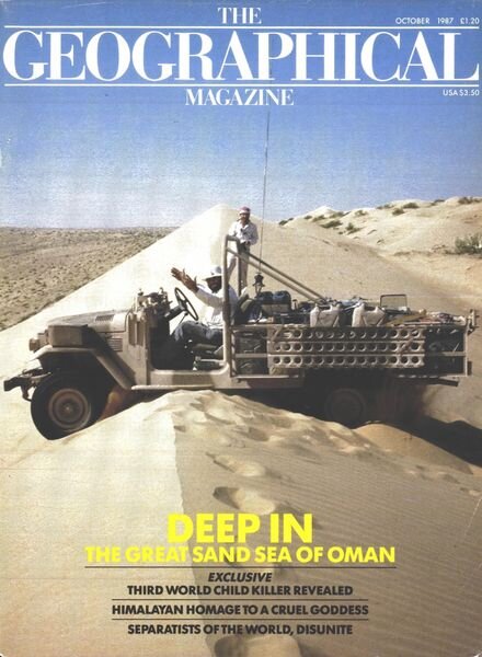 Geographical – October 1987 Cover