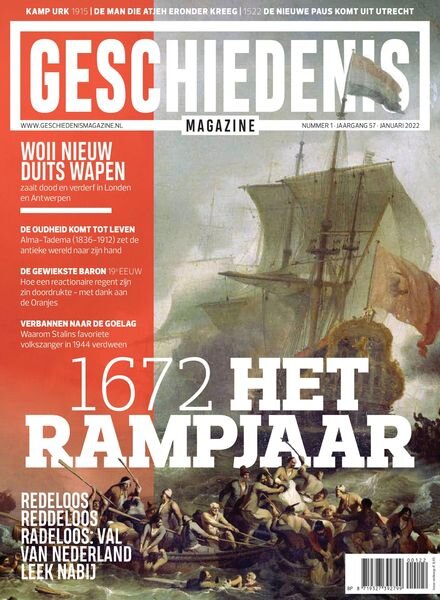 Geschiedenis Magazine – januari 2022 Cover
