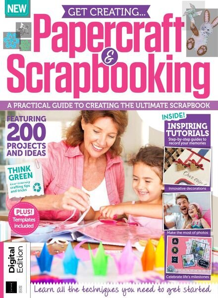 Get Creating Papercraft & Scrapbooking – 2nd Edition 2021 Cover