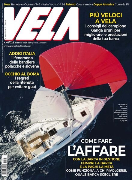 Giornale della Vela – Febbraio 2022 Cover