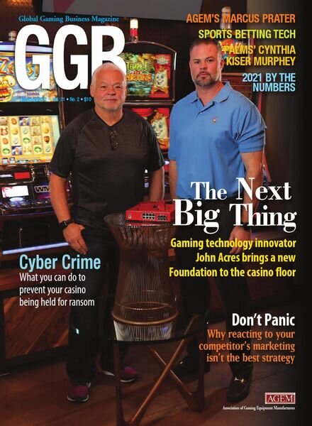 Global Gaming Business – Feburuary 2022 Cover