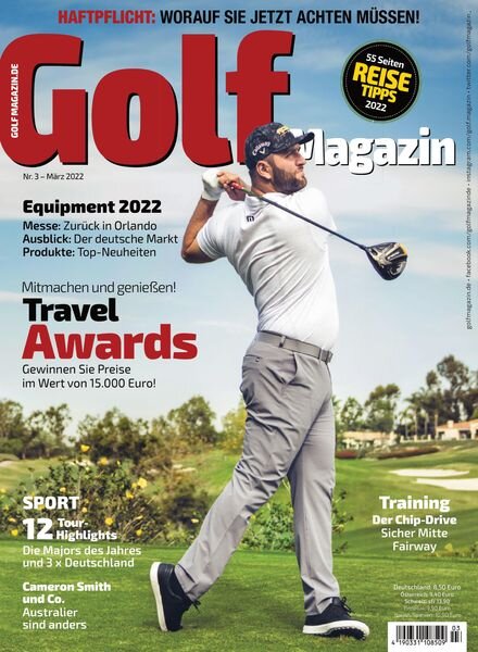 Golf Magazin – Marz 2022 Cover