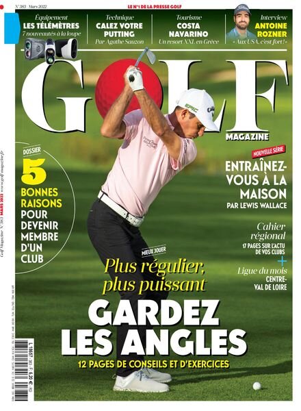 Golf Magazine France – Mars 2022 Cover