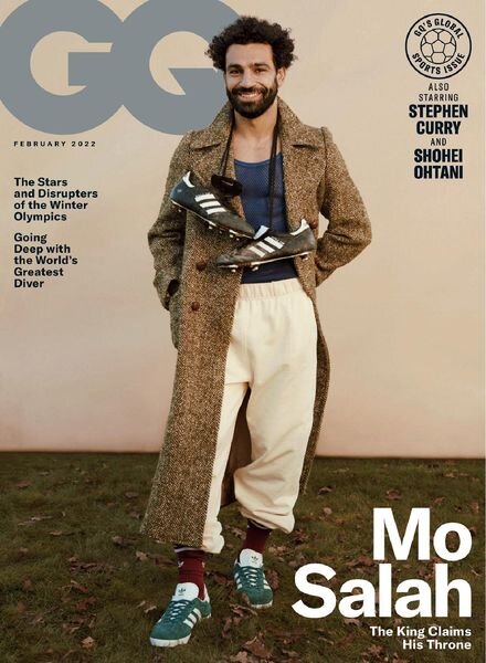 GQ UK – February 2022 Cover