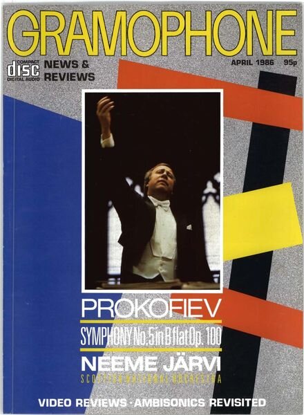 Gramophone – April 1986 Cover
