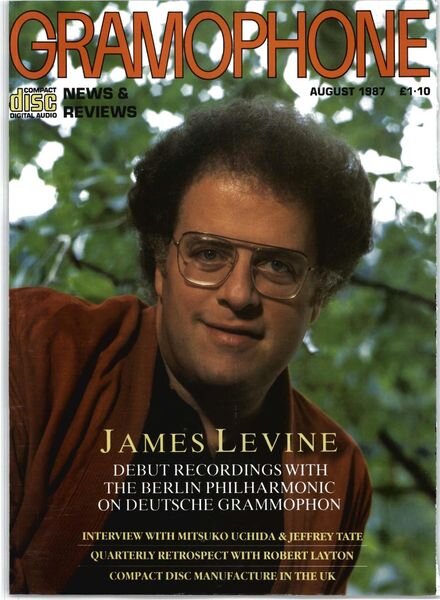 Gramophone – August 1987 Cover