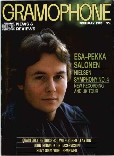 Gramophone – February 1986 Cover