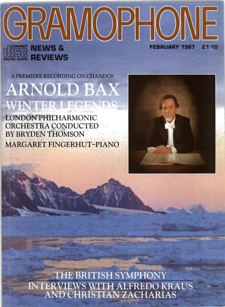 Gramophone – February 1987 Cover