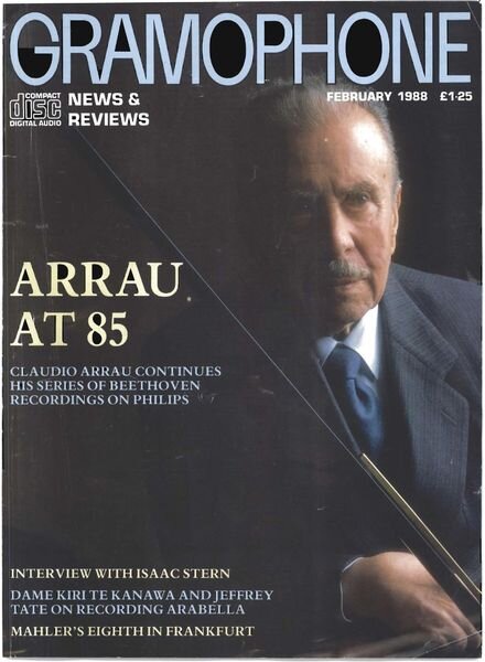 Gramophone – February 1988 Cover