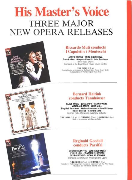 Gramophone – HMV Great Names Cover