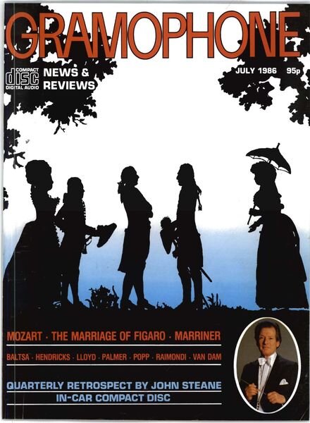 Gramophone – July 1986 Cover