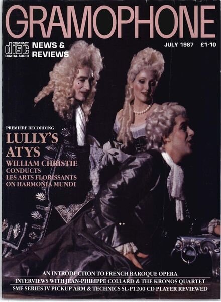 Gramophone – July 1987 Cover