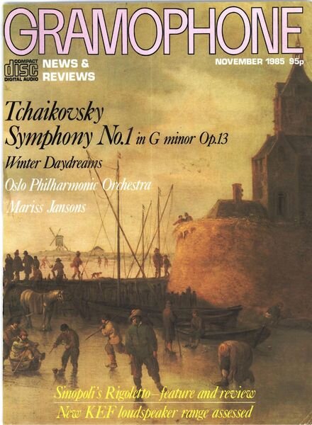 Gramophone – November 1985 Cover