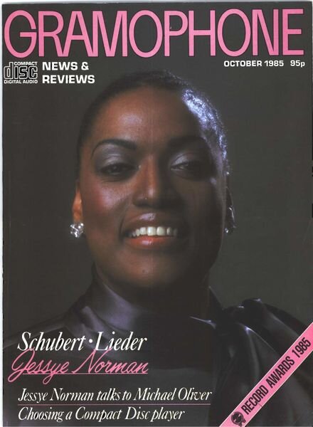 Gramophone – October 1985 Cover