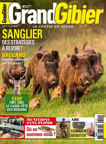 Grand Gibier – mars 2022 Cover