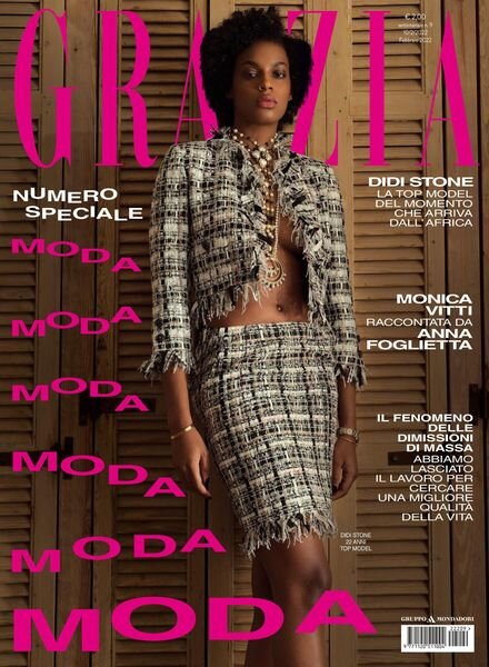 Grazia Italia – 10 febbraio 2022 Cover