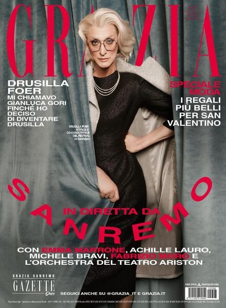 Grazia Italia – 3 Febbraio 2022 Cover