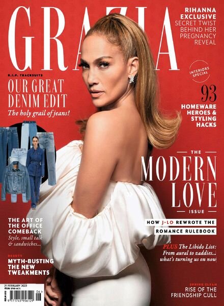 Grazia UK – 21 February 2022 Cover