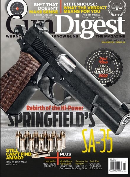 Gun Digest – February 2022 Cover