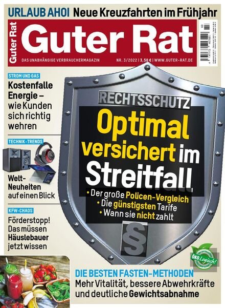 Guter Rat – Marz 2022 Cover