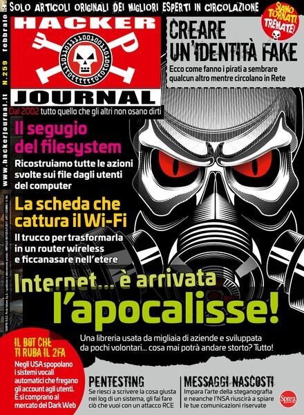 Hacker Journal – Febbraio 2022 Cover