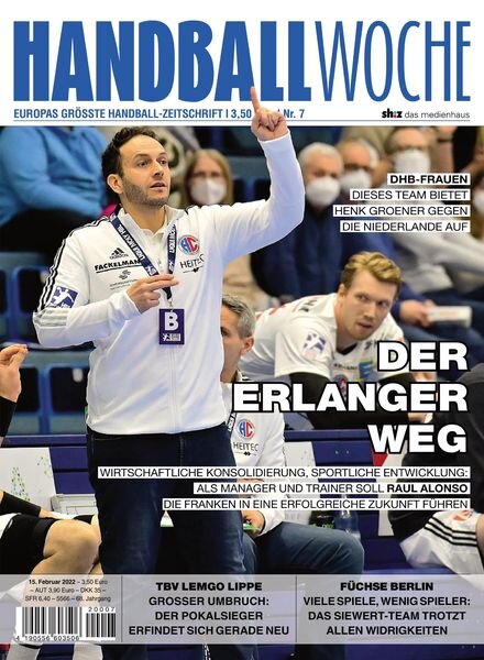 Handballwoche – 15 Februar 2022 Cover