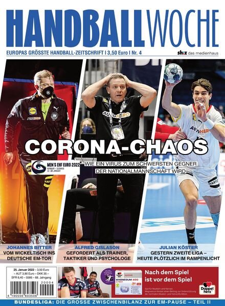 Handballwoche – 25 Januar 2022 Cover