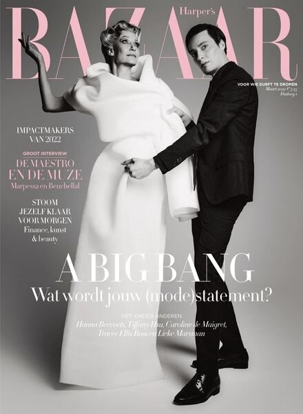 Harper’s Bazaar Netherlands – maart 2022 Cover