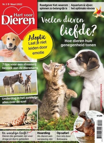Hart voor Dieren – maart 2022 Cover