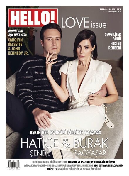HELLO! Turkiye – 09 Subat 2022 Cover