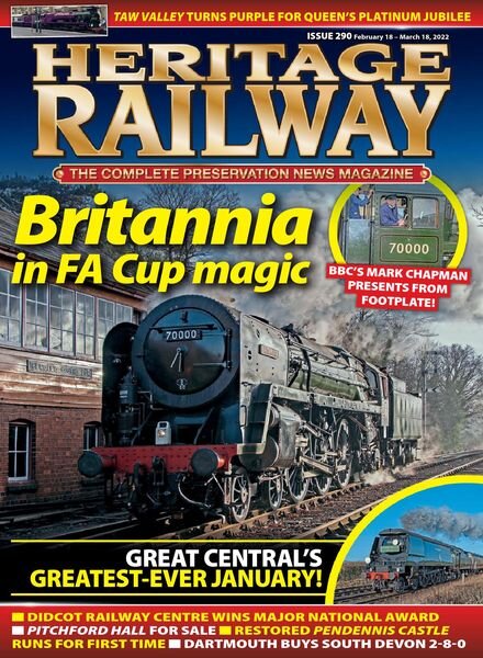 Heritage Railway – February 18, 2022 Cover